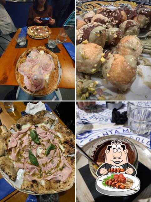 Cibo al Pizzeria Santa Marghe