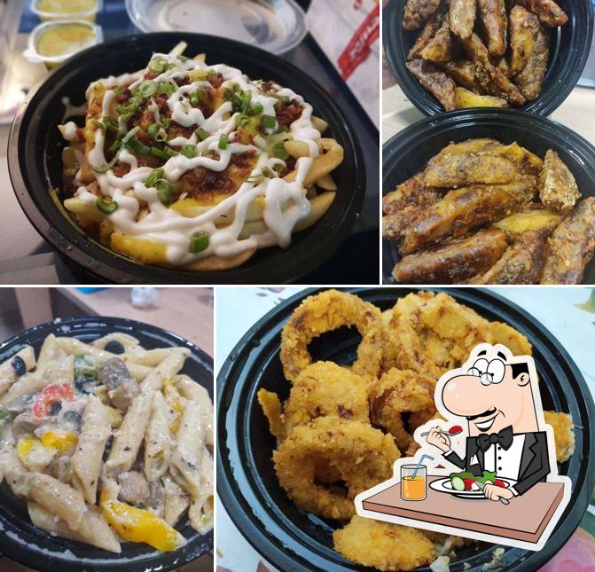 Food at The Burger House