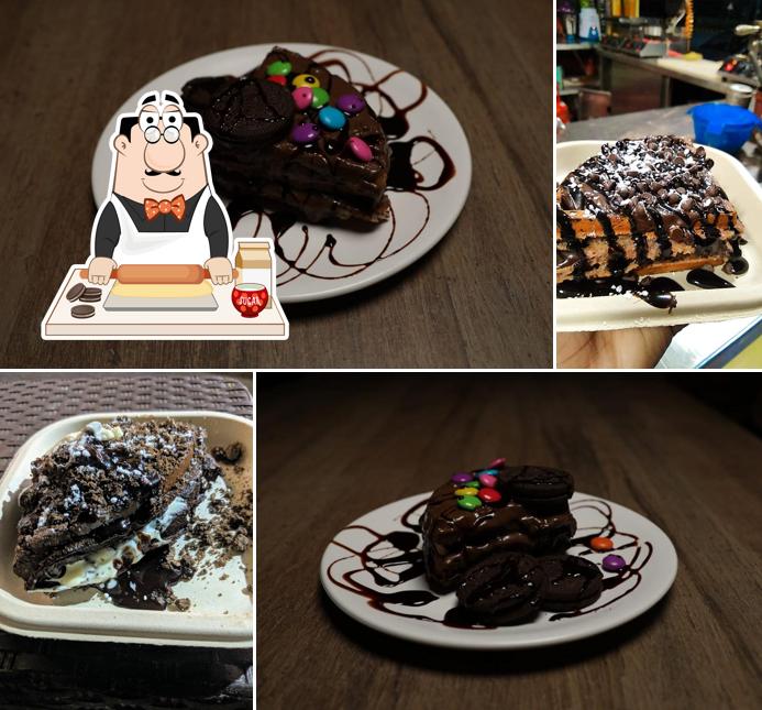 Enjoy one of the sweet dishes