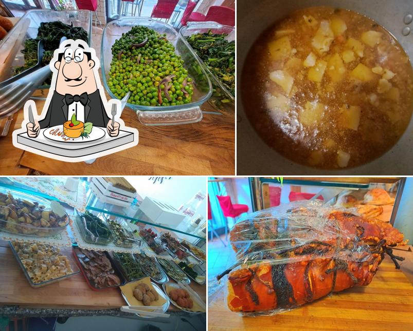 Cibo al Pinseria Romana de' Zio