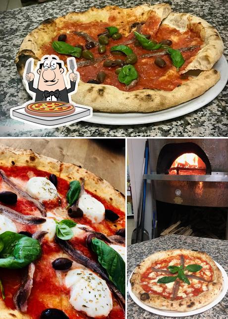 Scegli una pizza a Pizzeria Olimpo