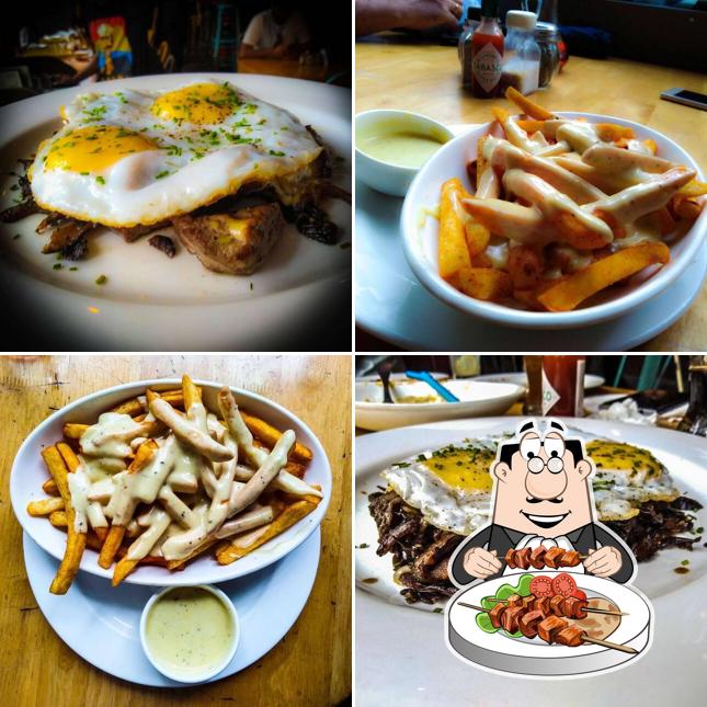 Food at Brewbot Taproom