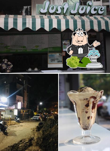 The exterior of Just Bake