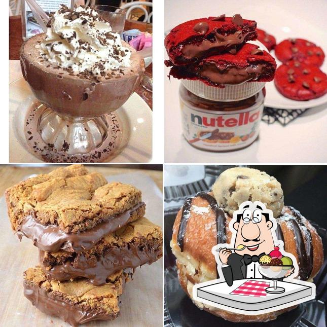The Icecreamists offers a selection of desserts