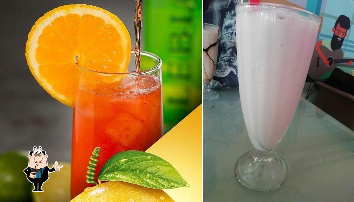 JOOZ BUZZ CAFE offers a variety of drinks