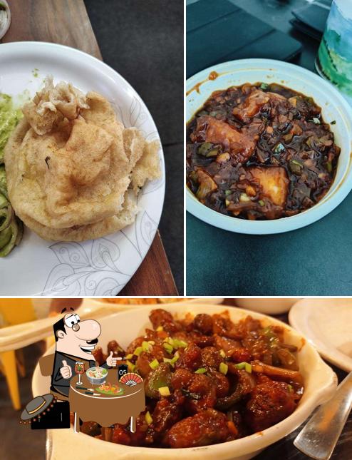 Food at Just Dilli Street mysuru