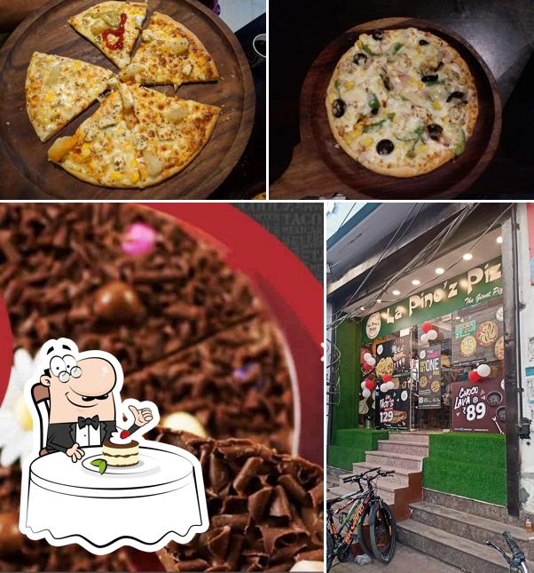 La Pino'z Pizza provides a variety of desserts