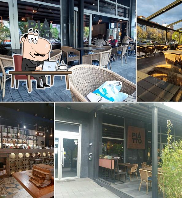 Découvrez l'intérieur de Piatto