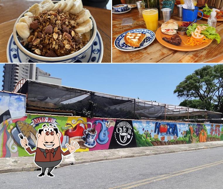 Comida em Caféla, Horta Crescimento Limpo