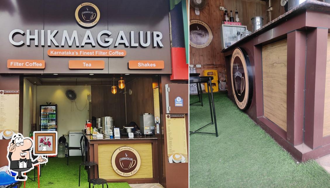 The interior of Chikmagalur Caffé
