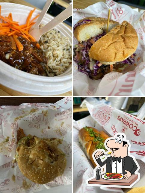Pulled pork sandwich at Conman Cafe