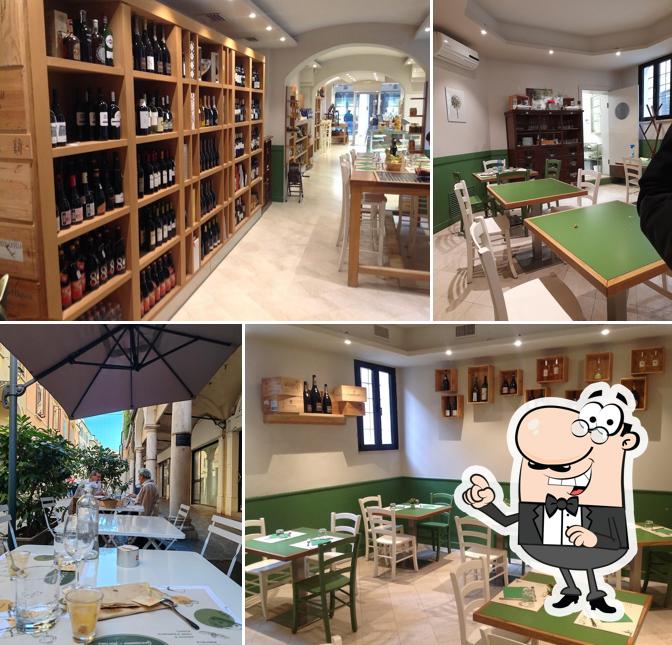 Gli interni di Il Salumaio Gastronomia - Trattoria