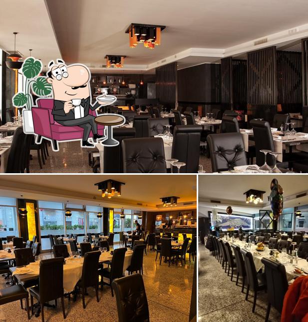Gli interni di Kyoo sushi restaurant (Menù alla carta)