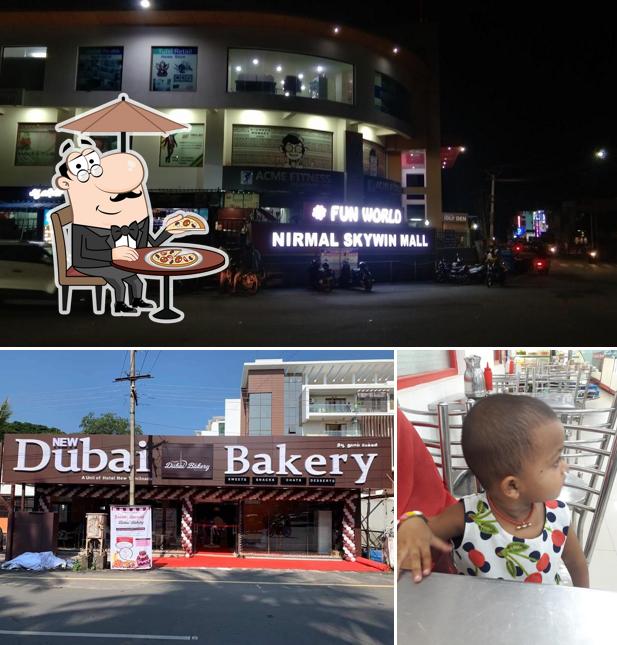 The exterior of Dubai Bakery