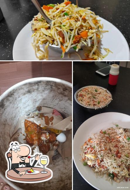 Food at Papputty's Valsa Cafe
