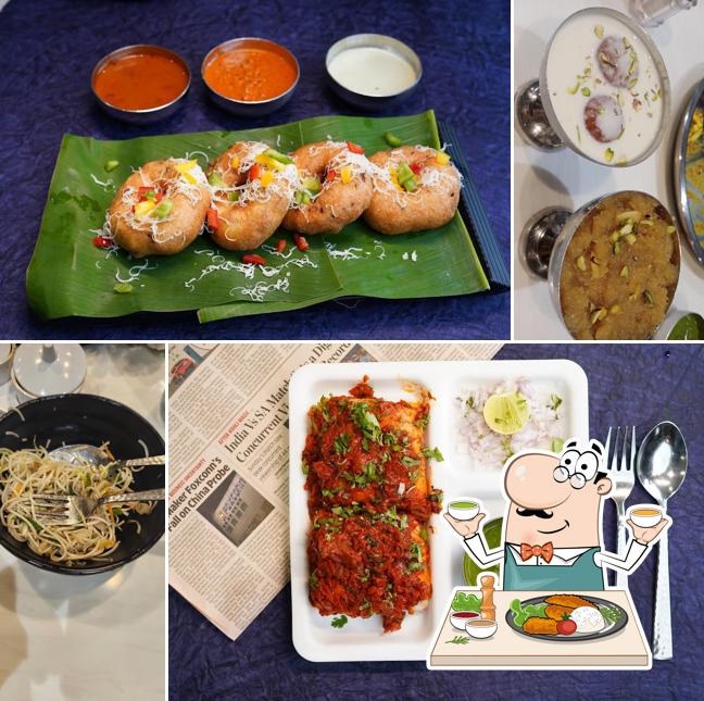 Food at Sai Grand Veg Diet