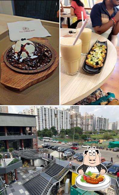 This is the photo displaying food and exterior at The Coffee Leaf