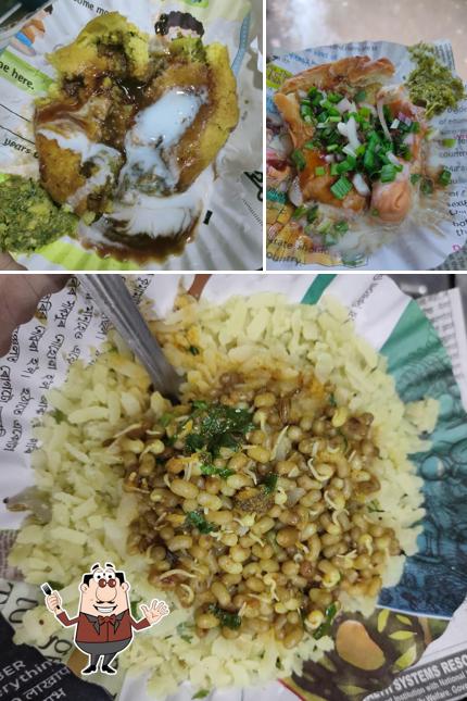 Food at jay durga chat bhandar akot