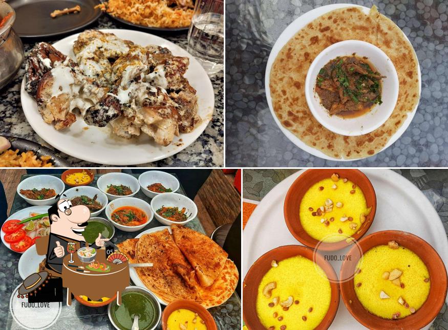 Food at Wahid biryani sadar bazar