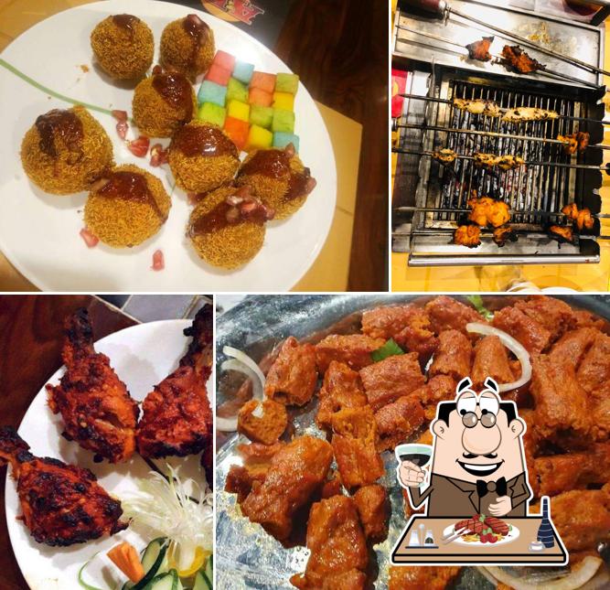 Enjoy the selection of meat meals