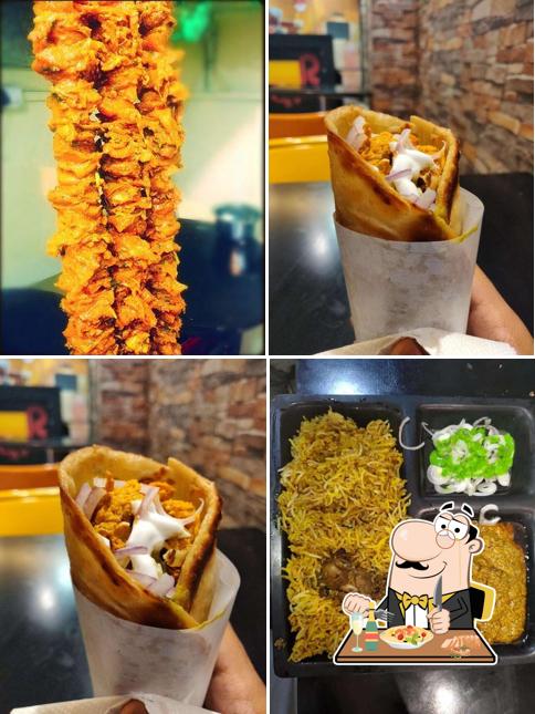 Food at Dilli Da Roll