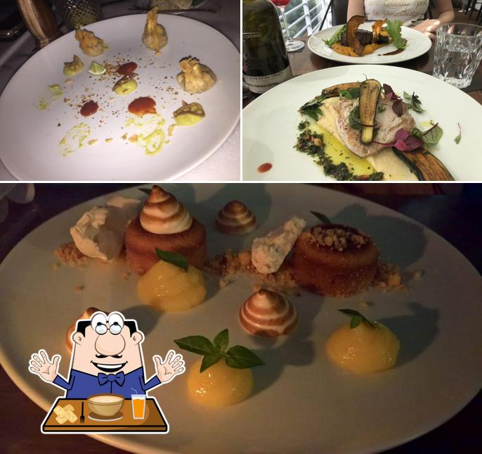 Platos en Esther Rooftop