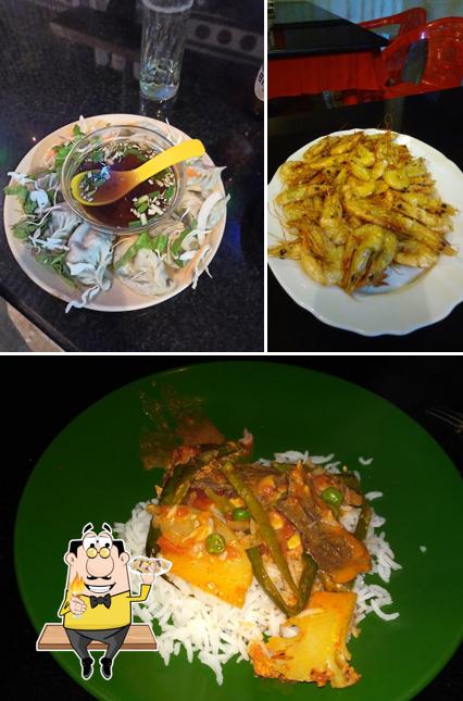 Order seafood at Moonlight Tibetan Restaurant and Bar