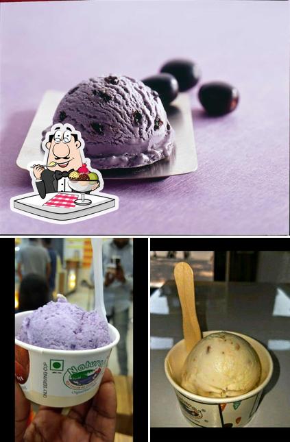 Don’t forget to order a dessert at Naturals Ice Cream