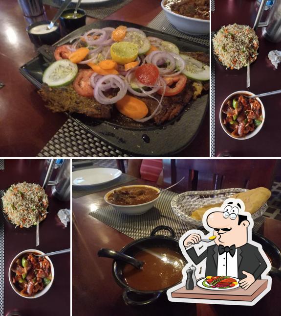 Food at Ocean Breeze Restaurant