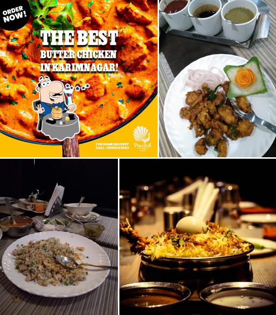 Meals at Peacock Restaurant