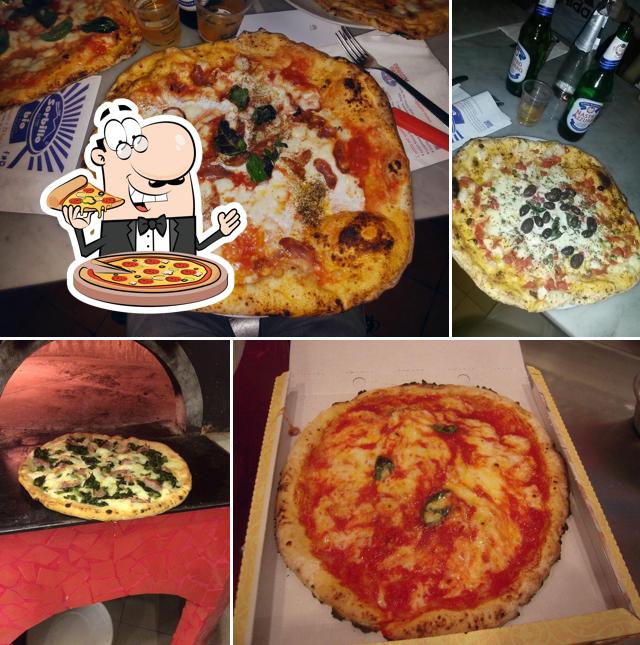 Scegli tra le molte varianti di pizza