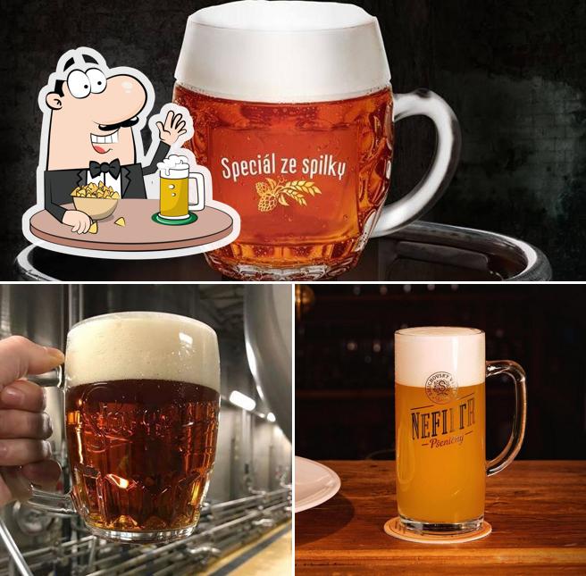 Profitez une pinte de bière blonde ou brune