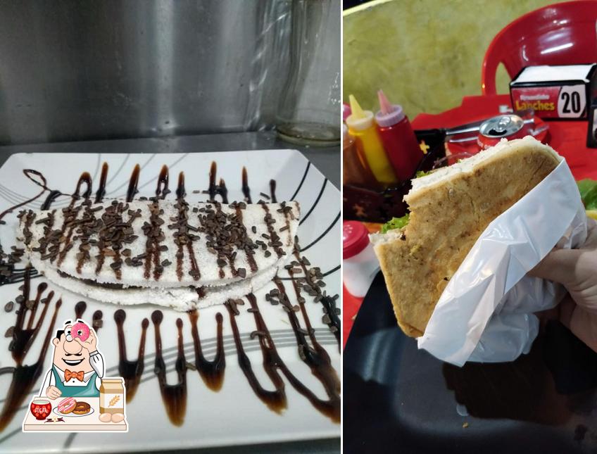 Fernandinho Lanches provê uma seleção de sobremesas