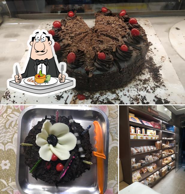 The image of food and interior at Brown Bear Bakers