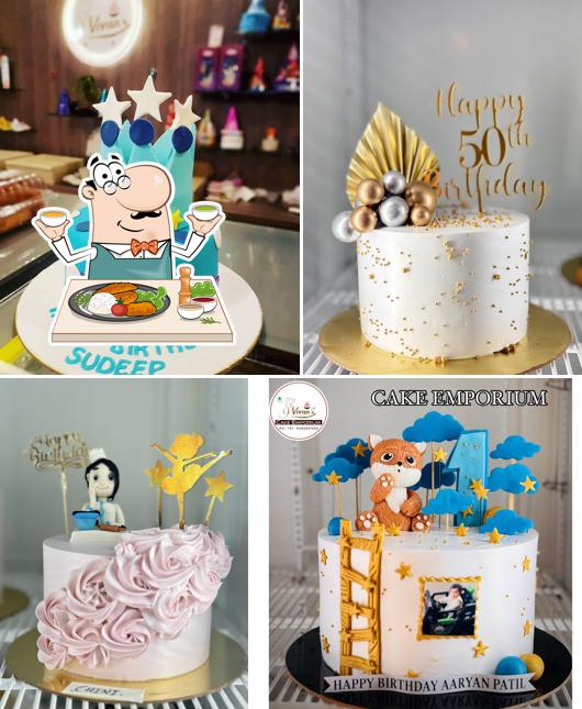 Food at Vivans Cake Emporium