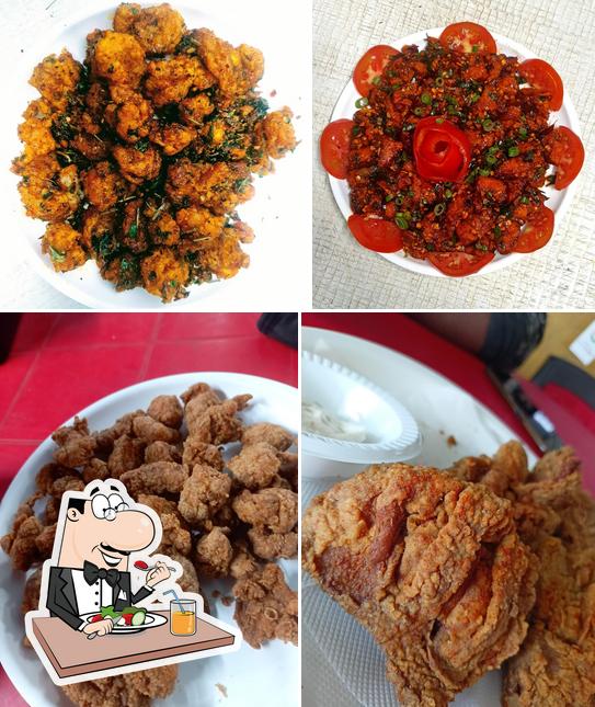 Food at DFC delicious fried chicken