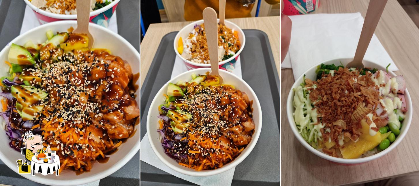 Cibo al I Love Poke - Milano Rubattino