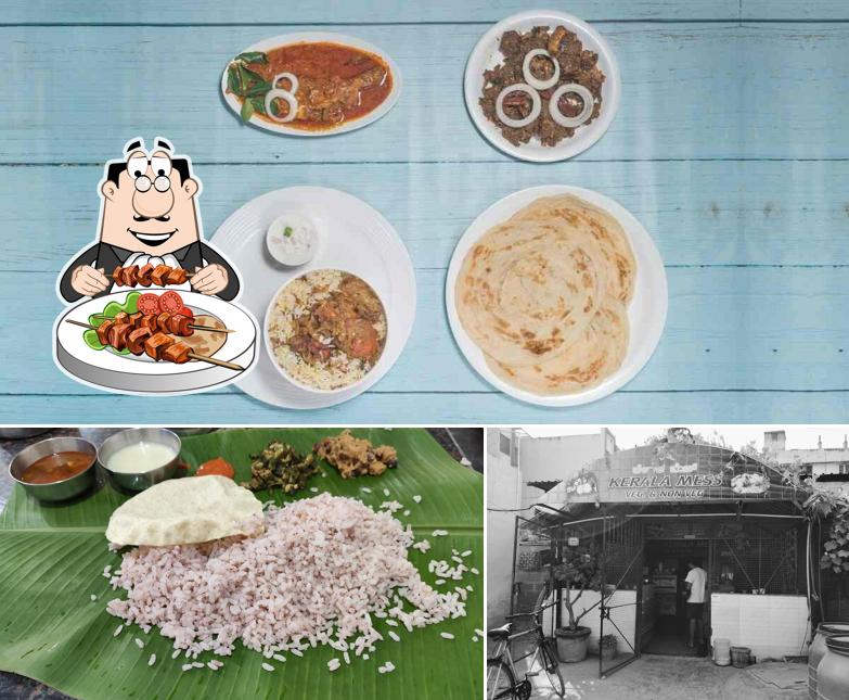 Take a look at the picture showing food and exterior at Kerala Mess Upahar