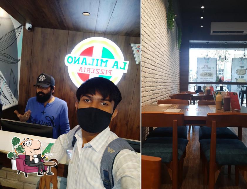 Check out how La Milano Pizzeria looks inside