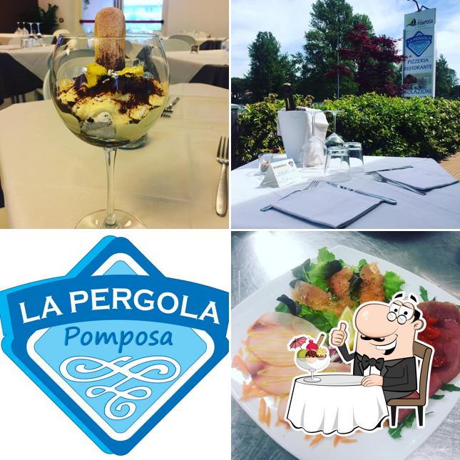''POMPOSA'' ristorante pizzeria propone un'ampia varietà di dessert