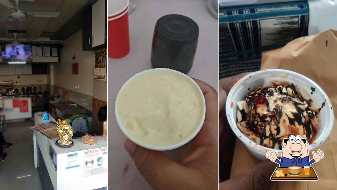 Clam chowder at New Shivshakti Ice Cream