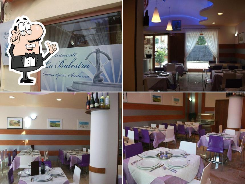 Gli interni di Ristorante La Balestra è anche pizzeria caffetteria e DRINKERIA
