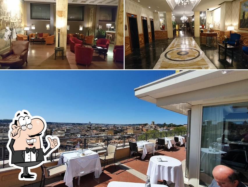 Gli interni di The Bistrot @ The Flair - Rooftop Restaurant