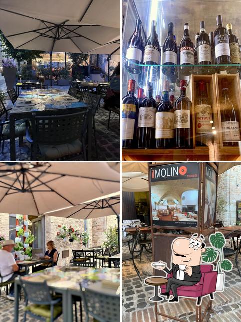 Siediti a un tavolo di Il Molino Ristorante in Spello