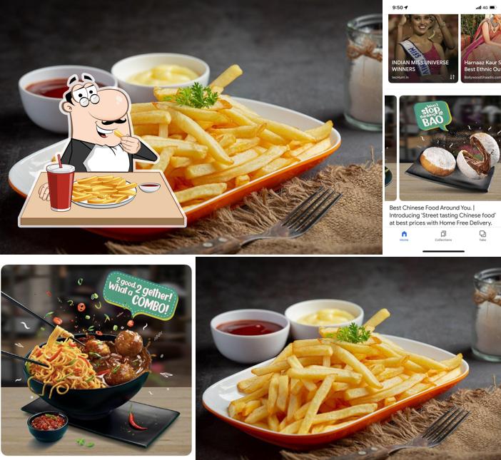 French fries at Uniolex's The hangout restaurant