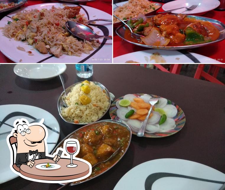 Food at S.K. Restaurant