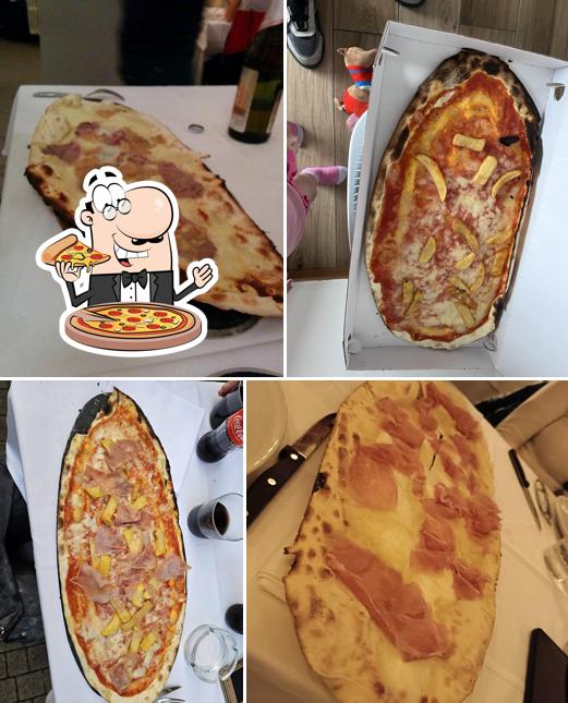 A Kon Tiki - Pizzeria Steak House, puoi ordinare una bella pizza