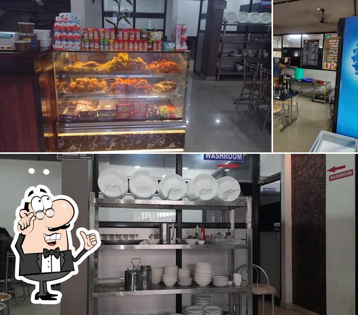 The interior of Akshara Restaurant Ponkunnam