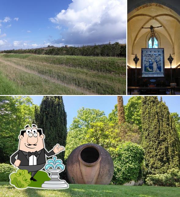 Guarda l'area esterna di La Frateria Di Padre Eligio