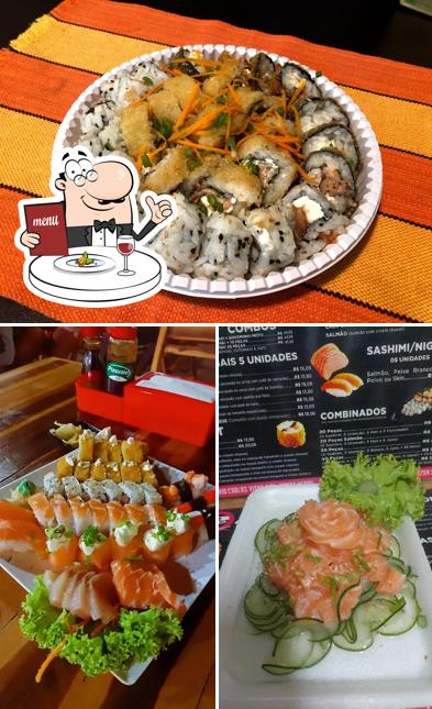 Ninja Sushi/sanduíches Ponta Verde - Diferente Dois iguais